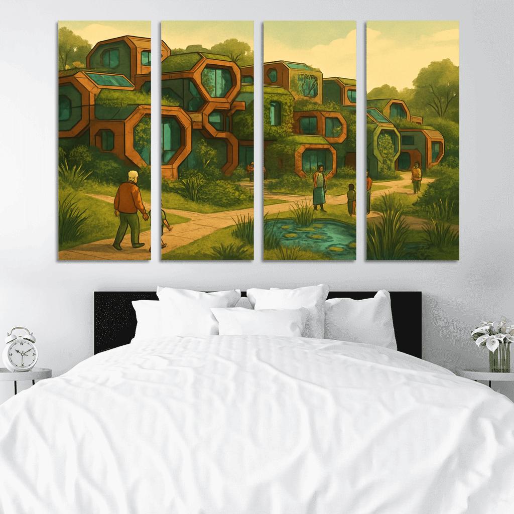 Terraform Modular Habitats premium artwork frames