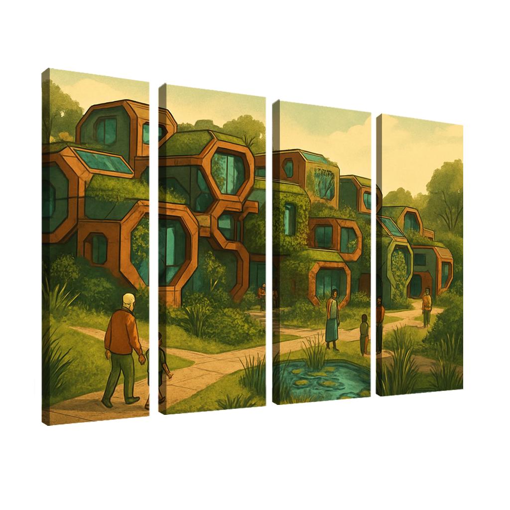 Terraform Modular Habitats premium artwork frames