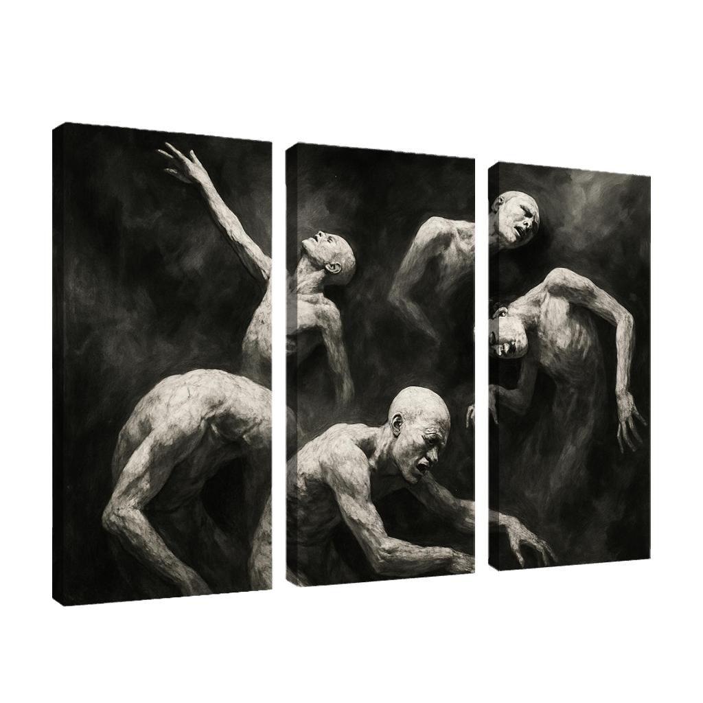 Butoh Mystique The Avant Garde Dance Of Postwar Japan abstract paintings frame