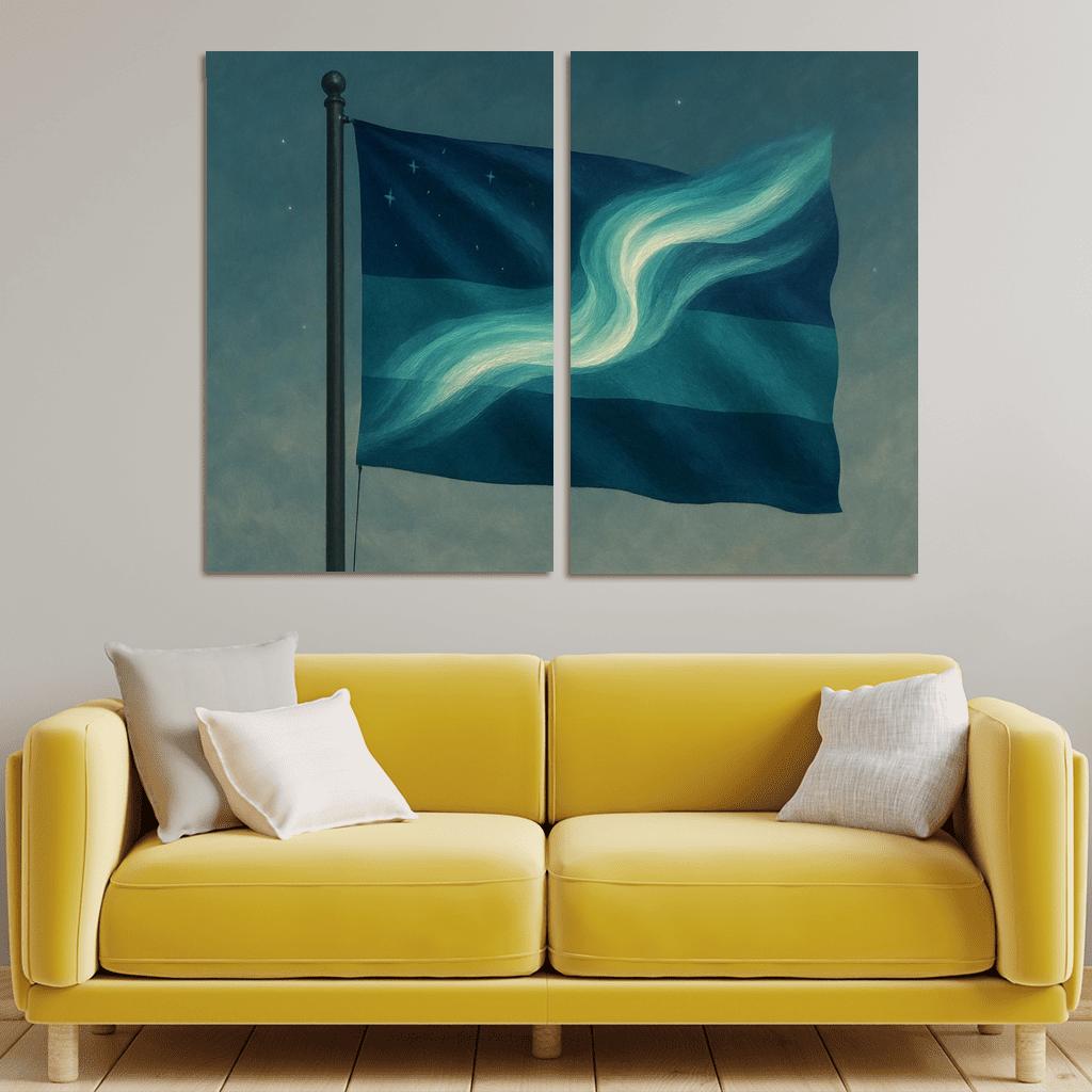 Aurora Banner premium artwork frames