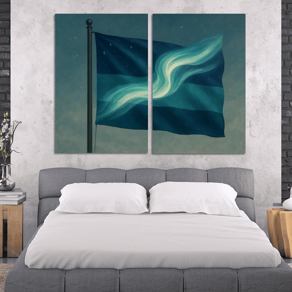 Aurora Banner premium artwork frames