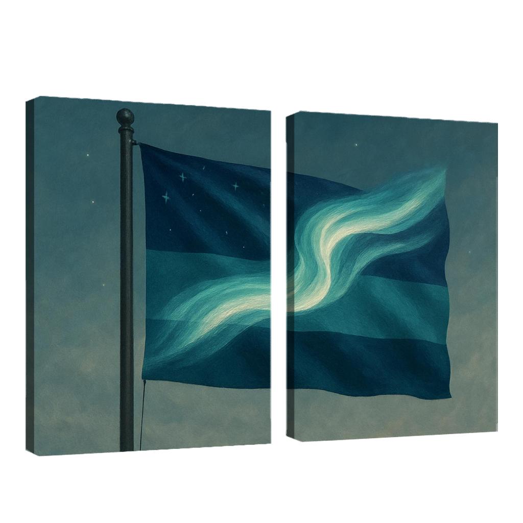 Aurora Banner premium artwork frames