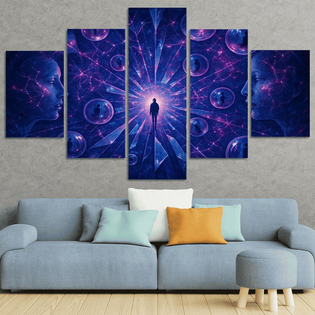 Consciousness Kaleidoscope one-piece frames
