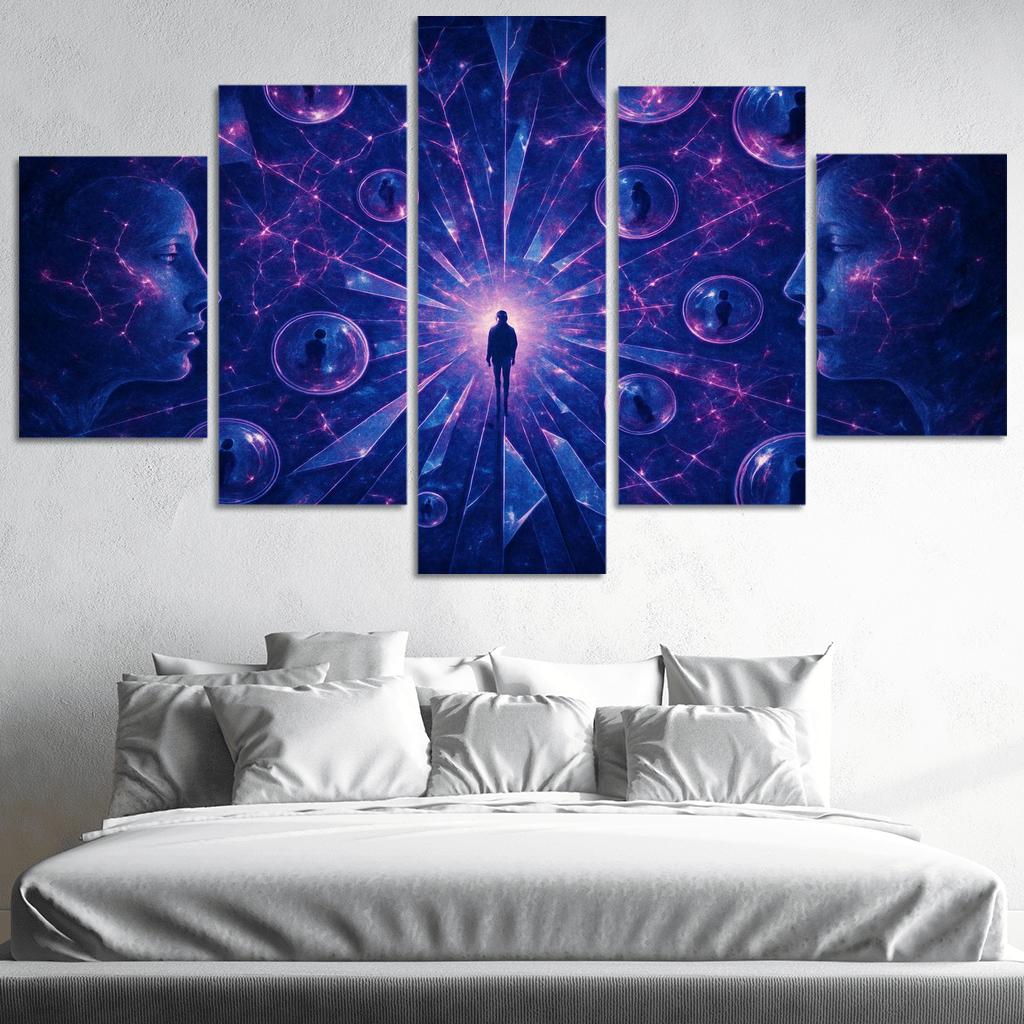 Consciousness Kaleidoscope one-piece frames