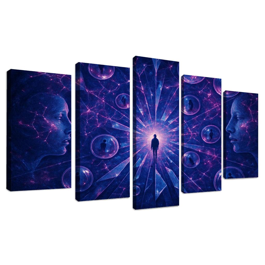 Consciousness Kaleidoscope one-piece frames