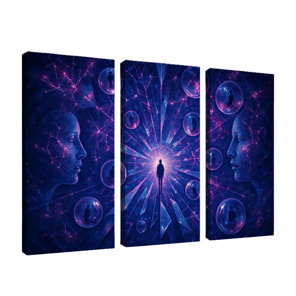 Consciousness Kaleidoscope one-piece frames