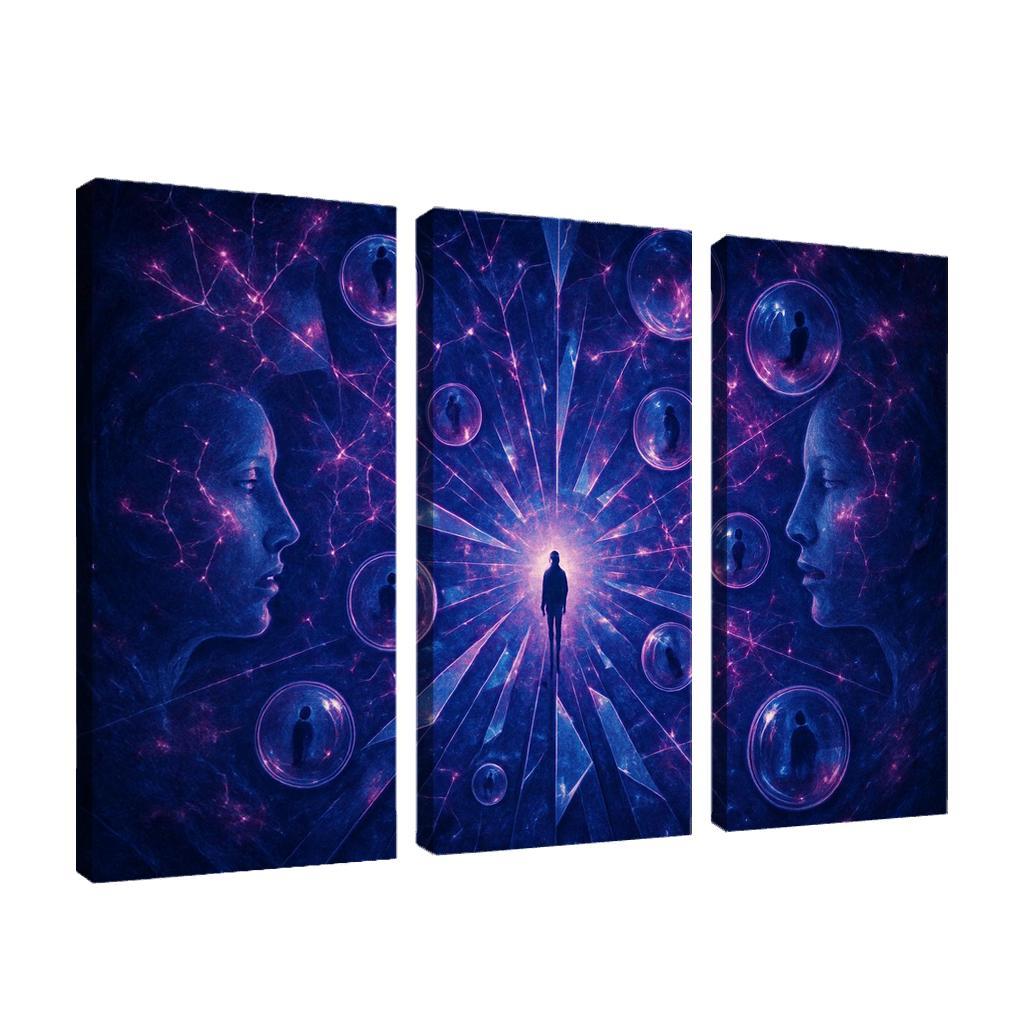 Consciousness Kaleidoscope one-piece frames