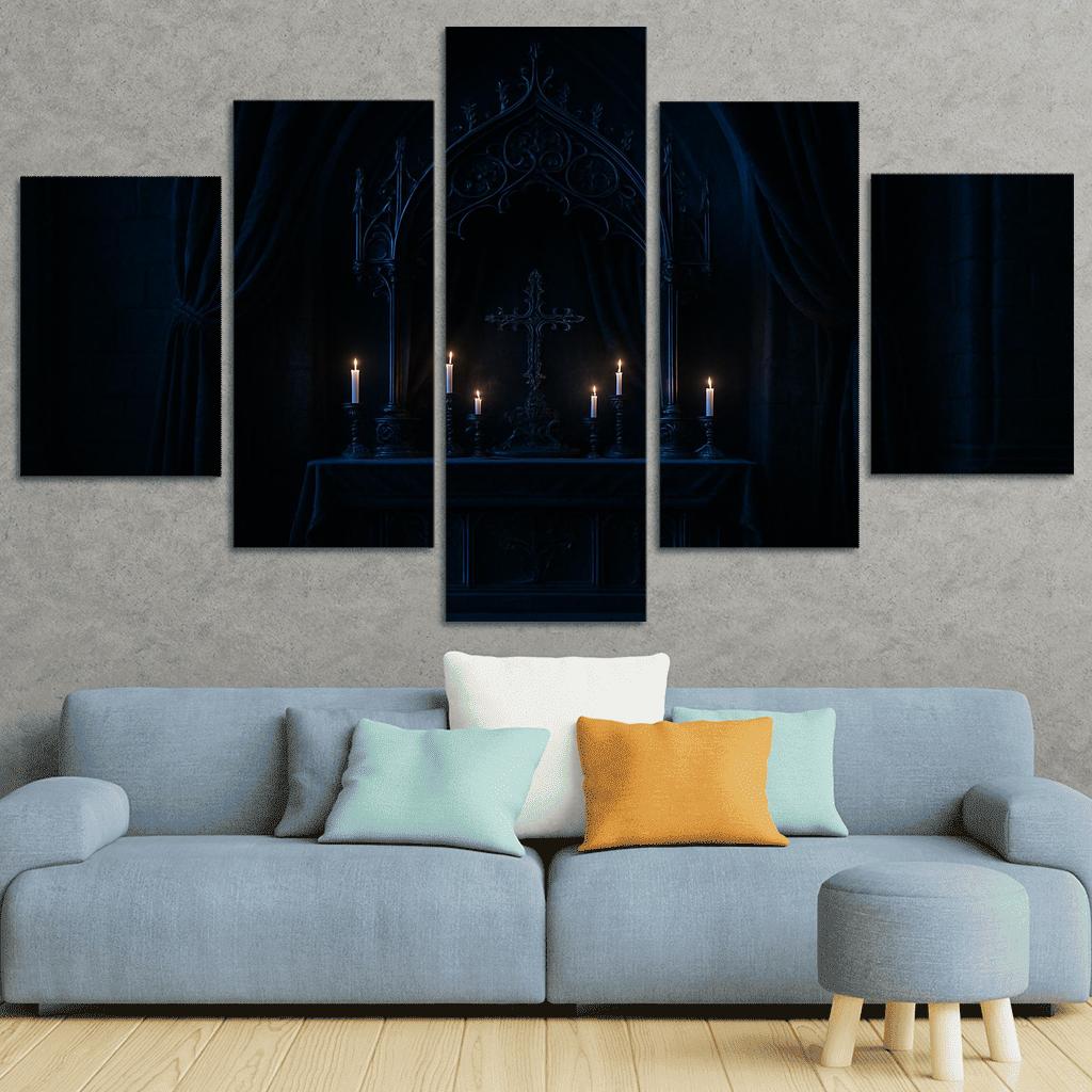 Veiled Midnight Altar wall decor
