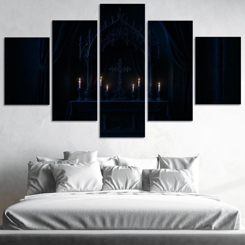 Veiled Midnight Altar wall decor