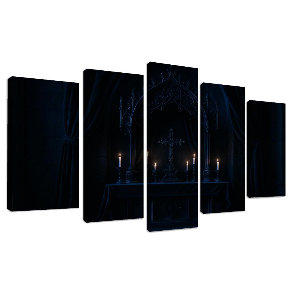 Veiled Midnight Altar wall decor