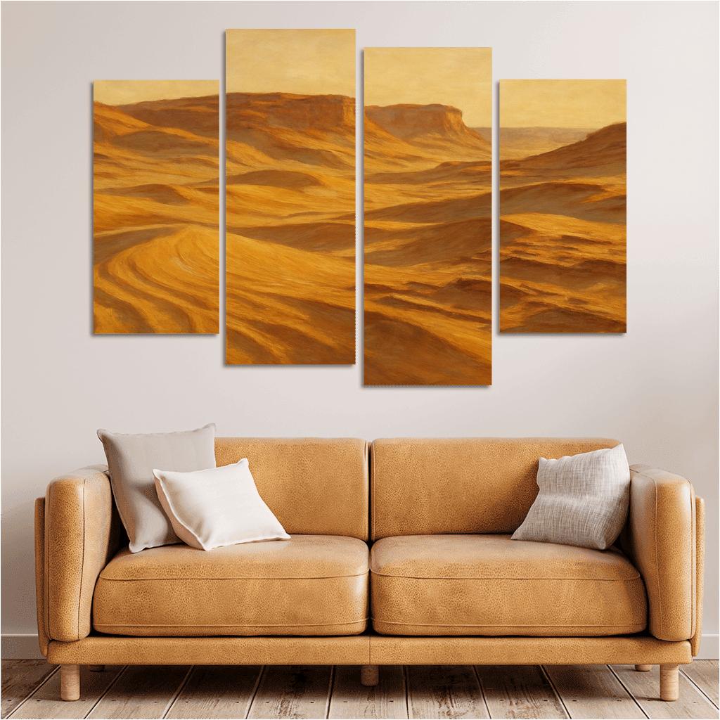Amber Dunes Of Silent Wadi home decor