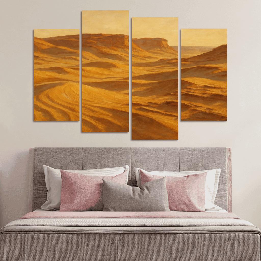 Amber Dunes Of Silent Wadi home decor