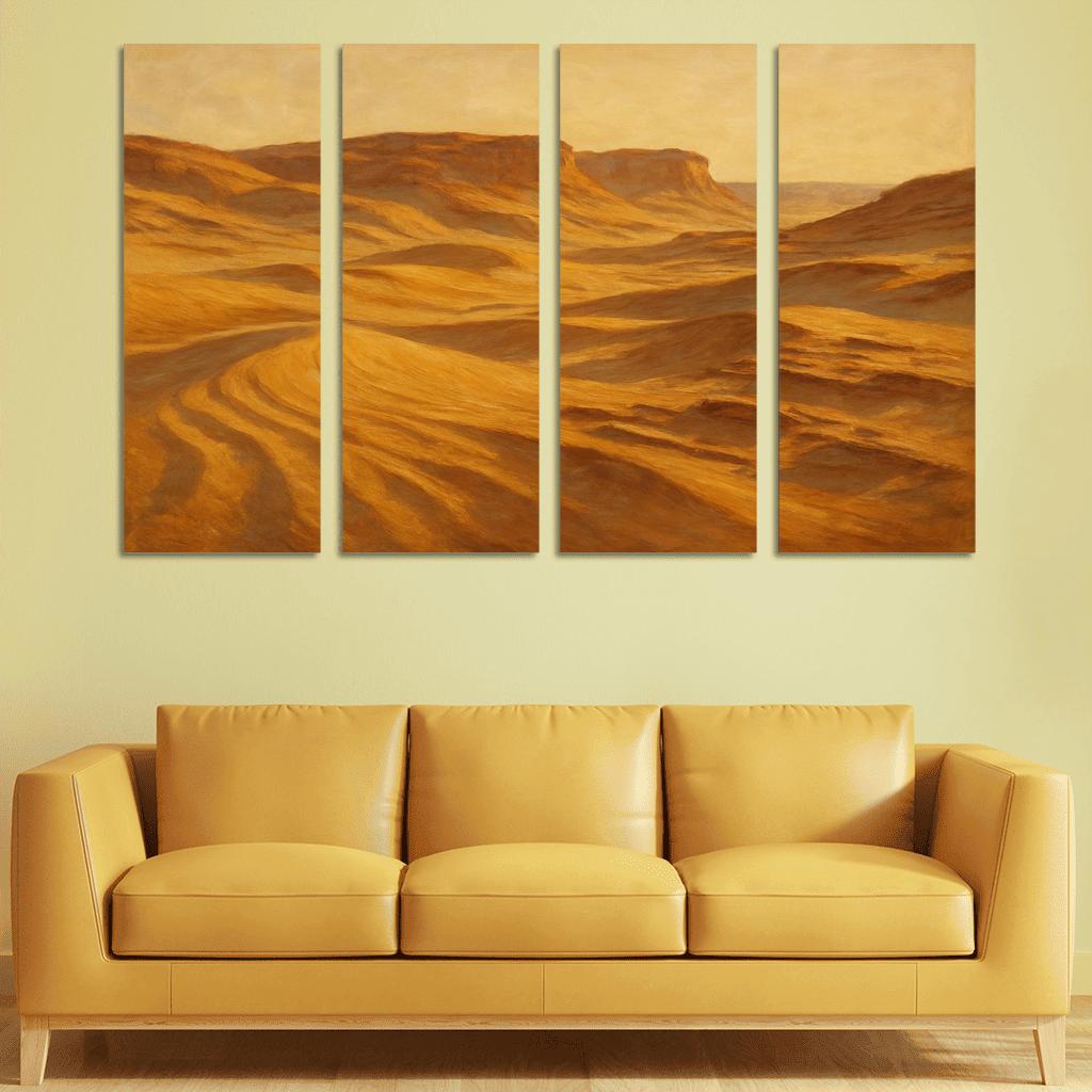 Amber Dunes Of Silent Wadi home decor