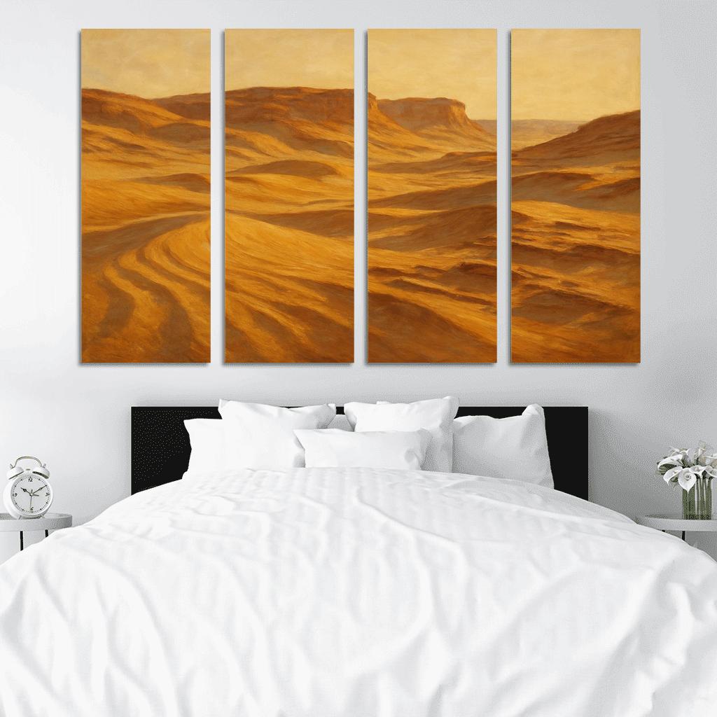 Amber Dunes Of Silent Wadi home decor