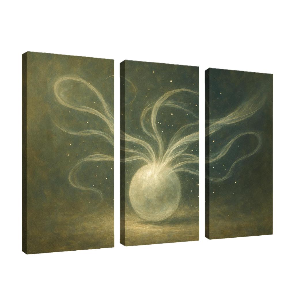Breath Of Forgotten Light multi-panel paintings