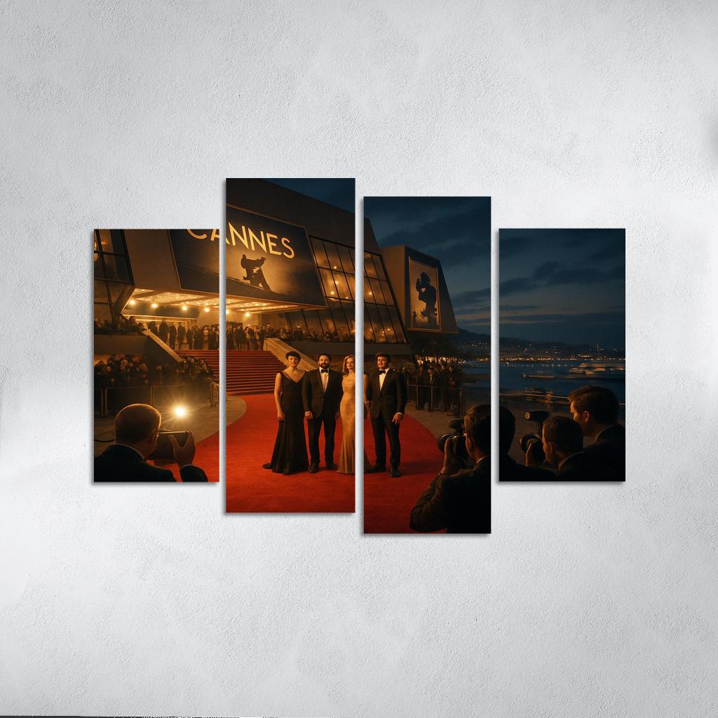 Cannes Film Festival premium artwork frames