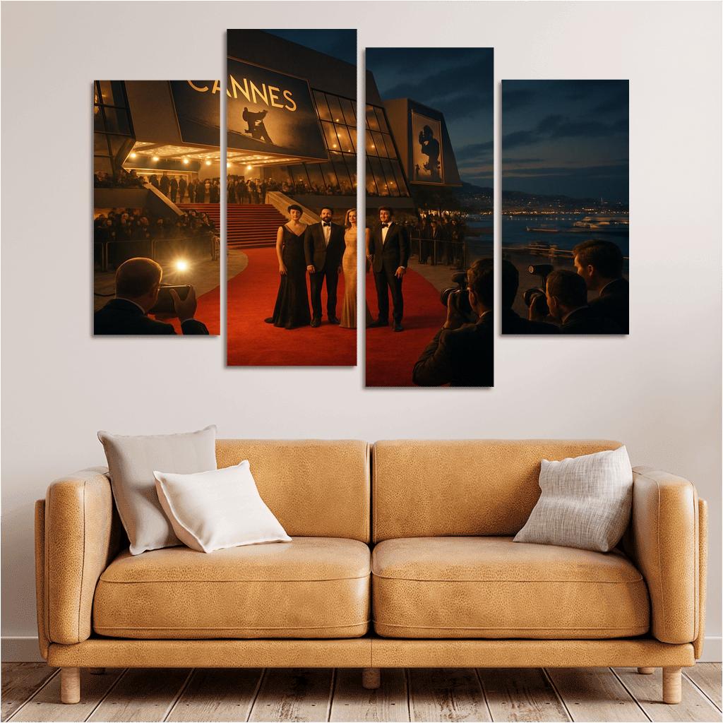Cannes Film Festival premium artwork frames