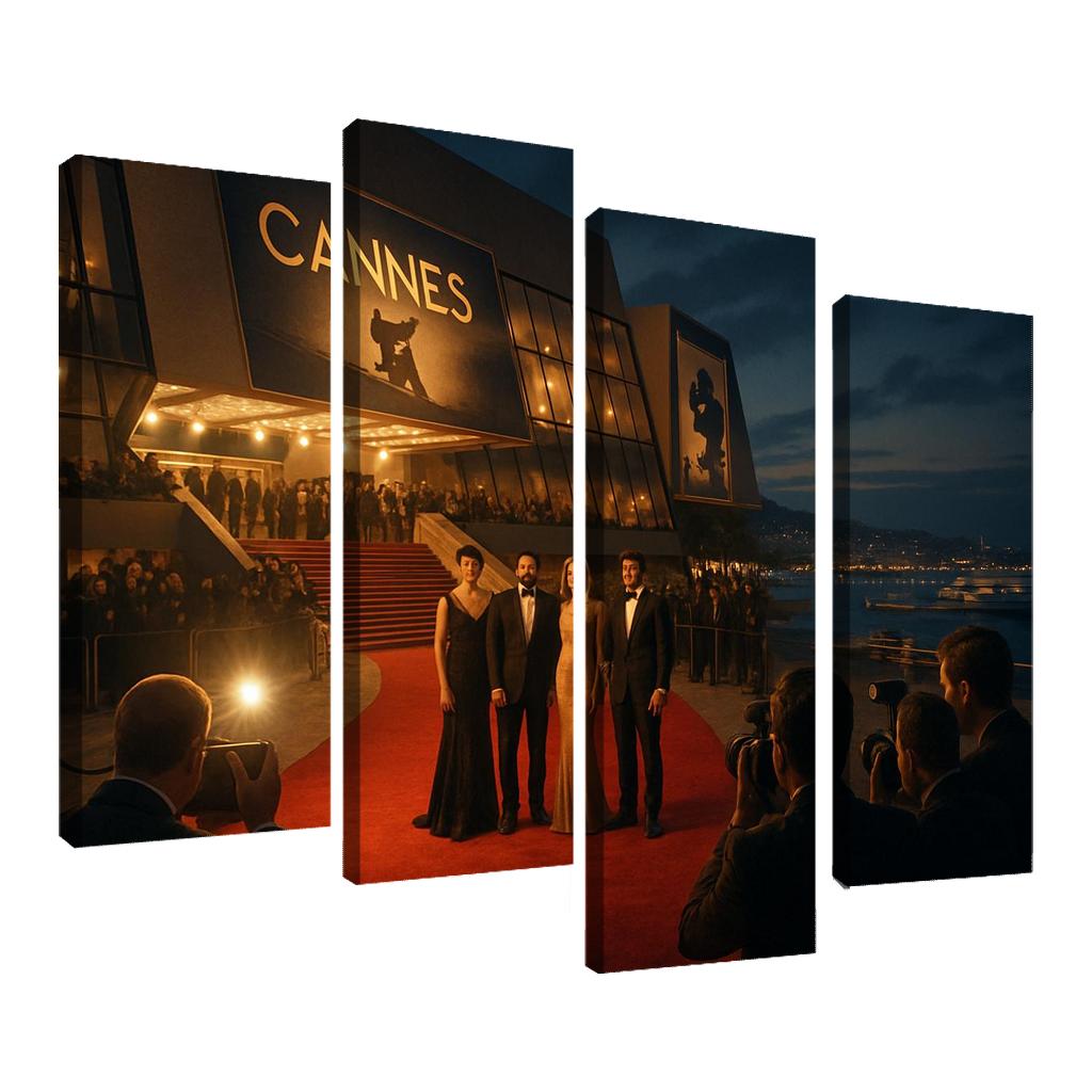 Cannes Film Festival premium artwork frames