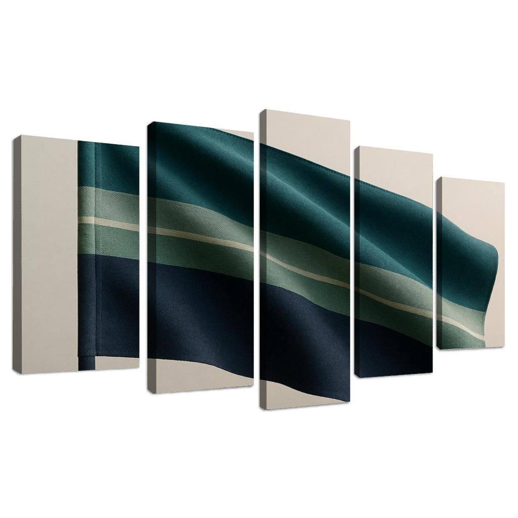 Auroral Stripes Flag Study wall art