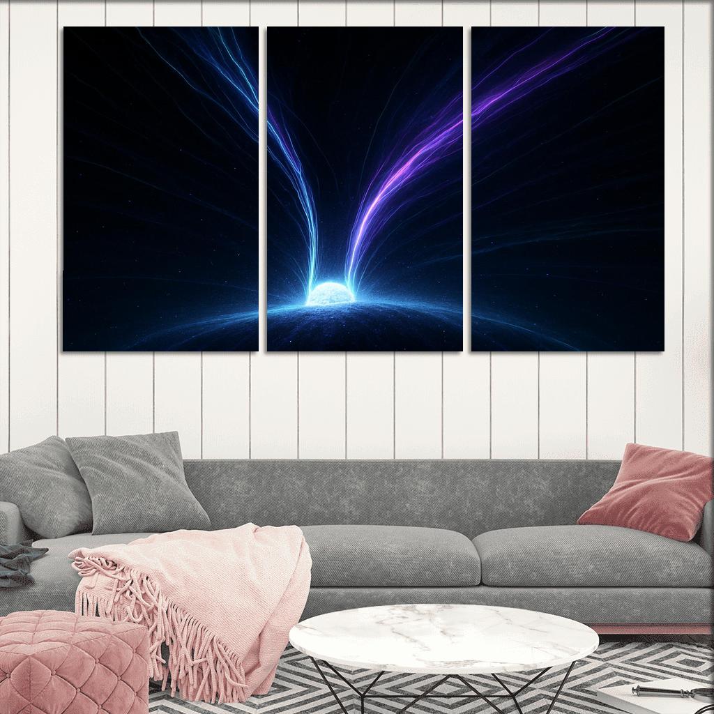 Photon Trails Of Magnetar Winds oil paintings frame