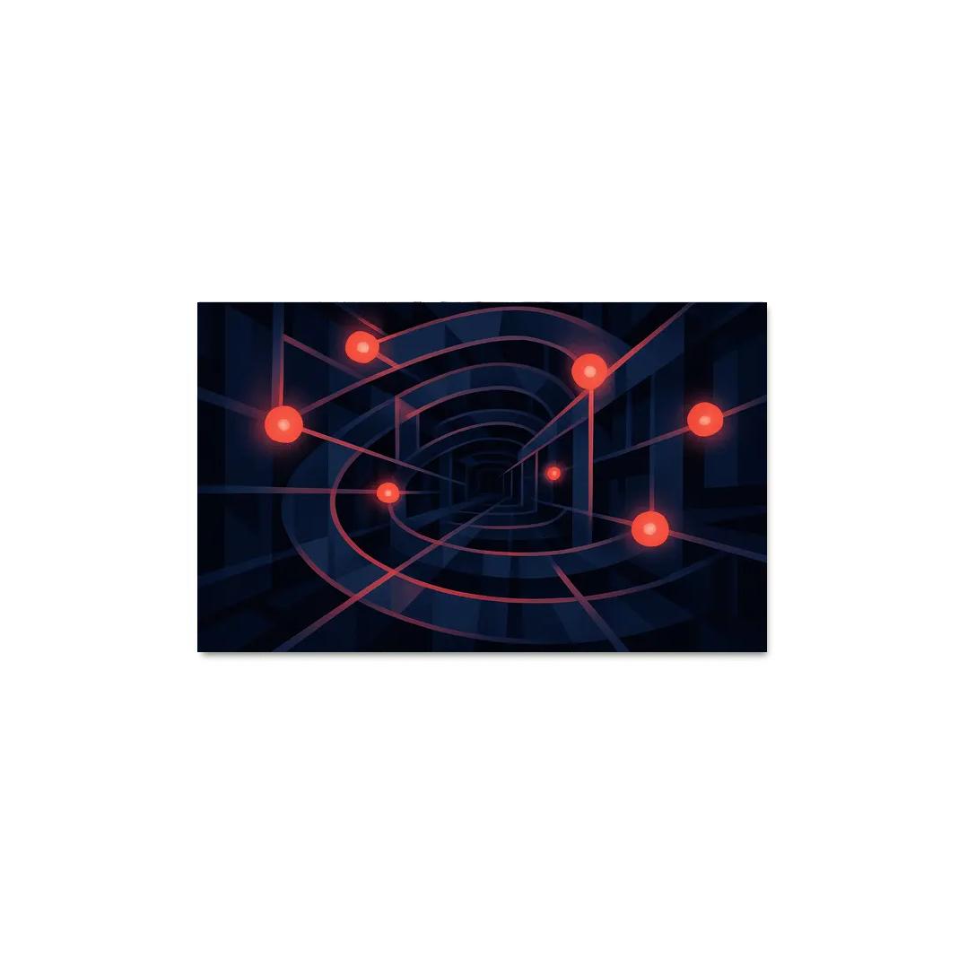 Labyrinth Of Lucid Echoes framed paintings