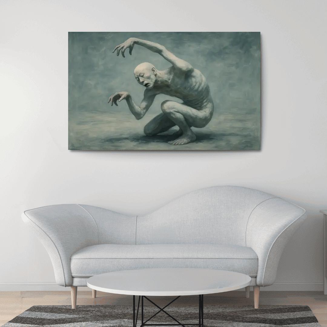 Butoh Enigma The Avant Garde Japanese Dance framed paintings