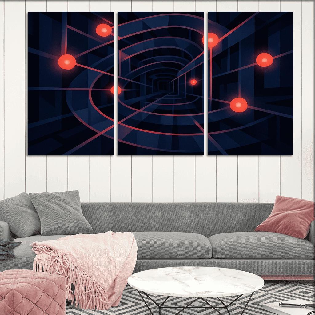 Labyrinth Of Lucid Echoes framed paintings