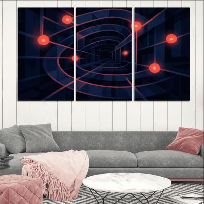 Labyrinth Of Lucid Echoes framed paintings