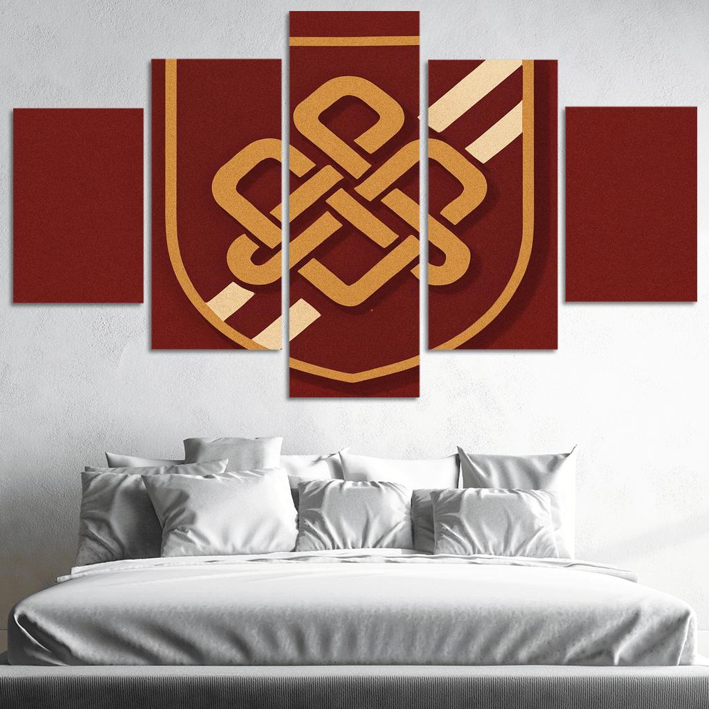 Heritage Knot Flag Concept premium artwork frames