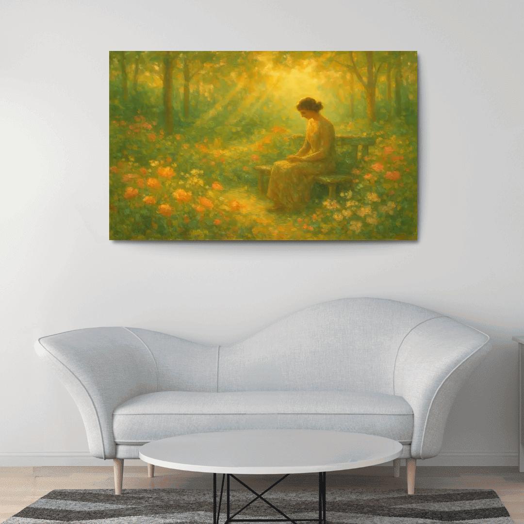 Garden Of Quiet Strength A Mothers Sanctuary home decor