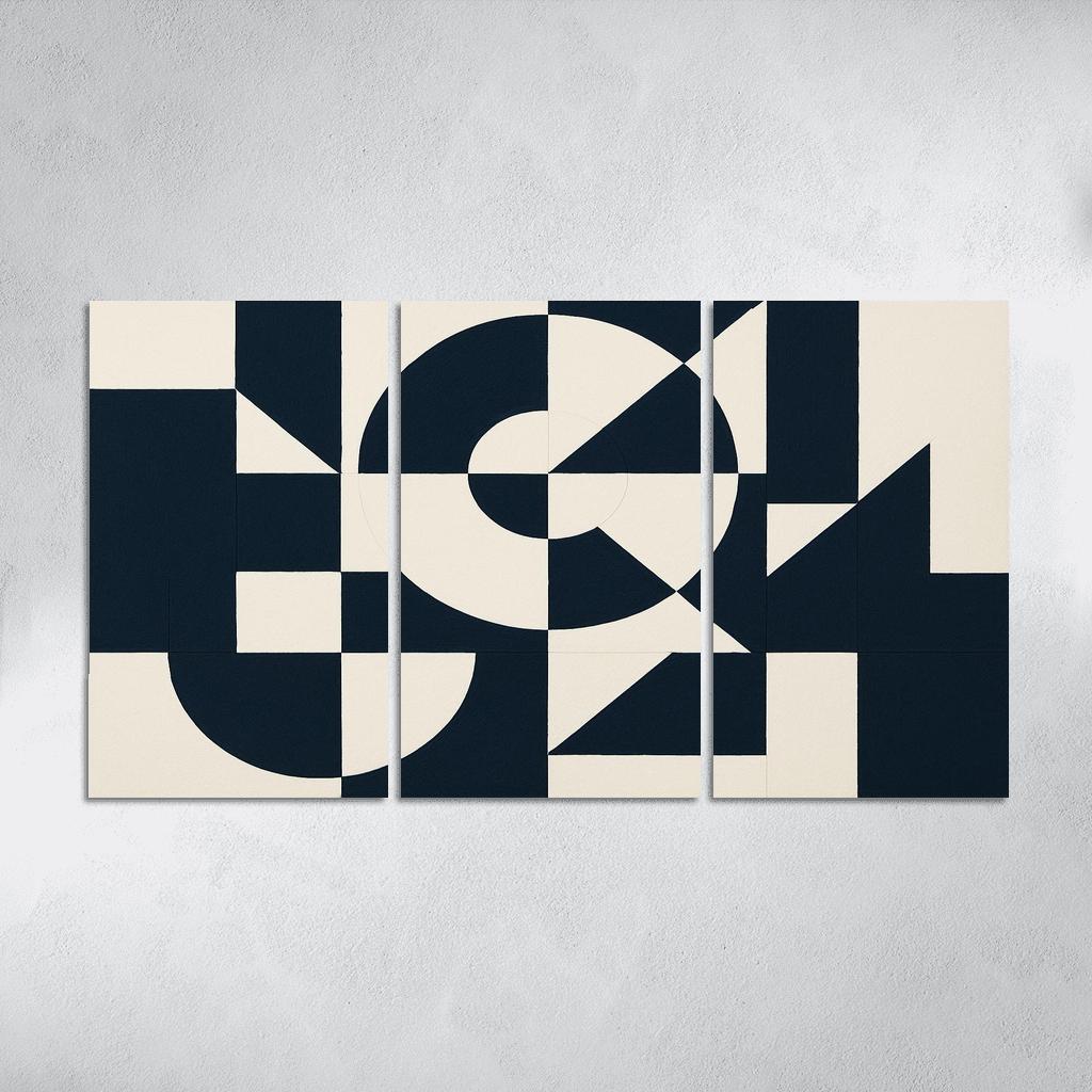 Geometric Serenity home decor