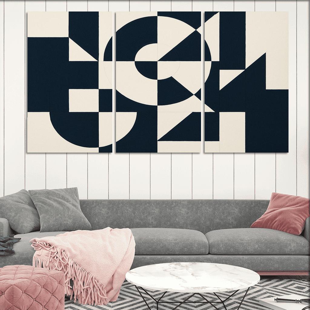 Geometric Serenity home decor