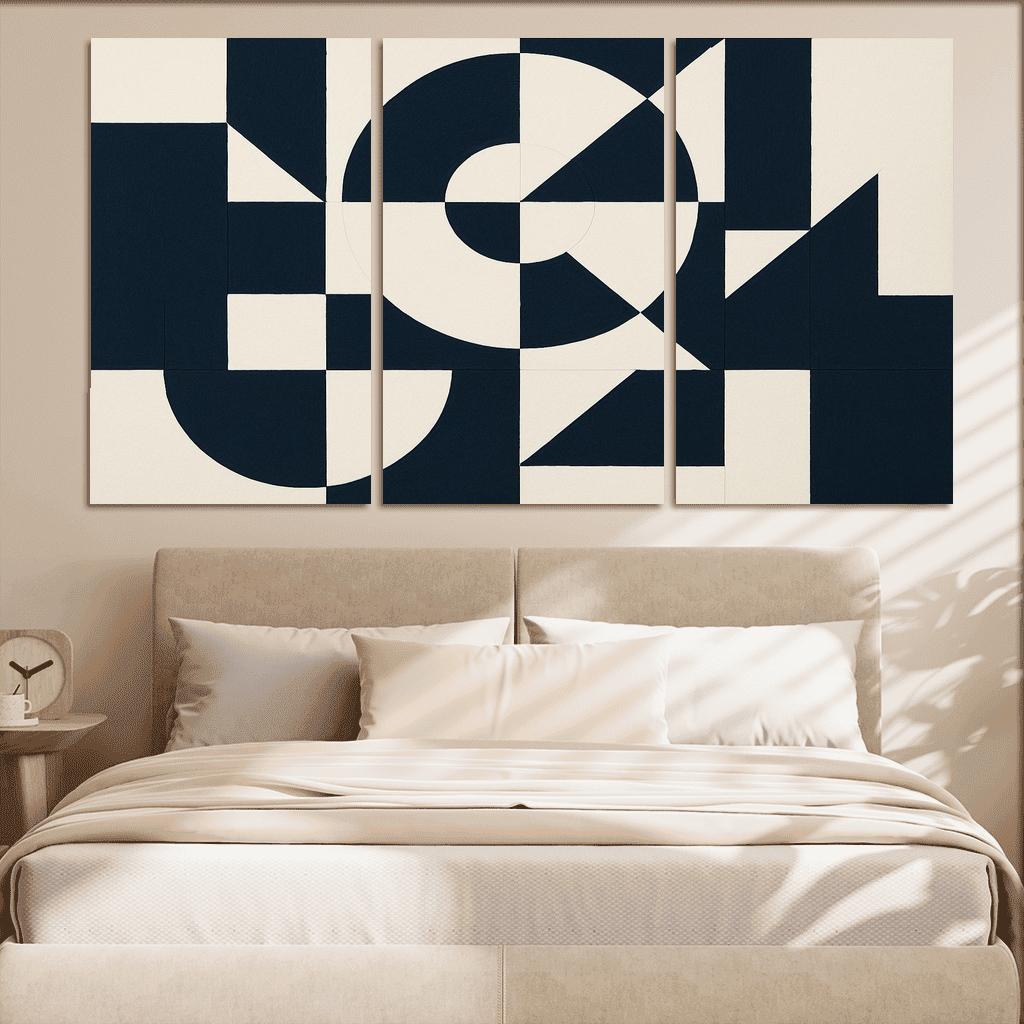 Geometric Serenity home decor