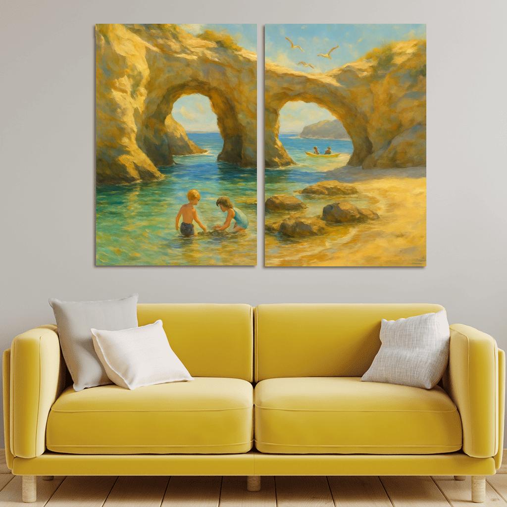 Cove Of Whispering Arches oil paintings frame
