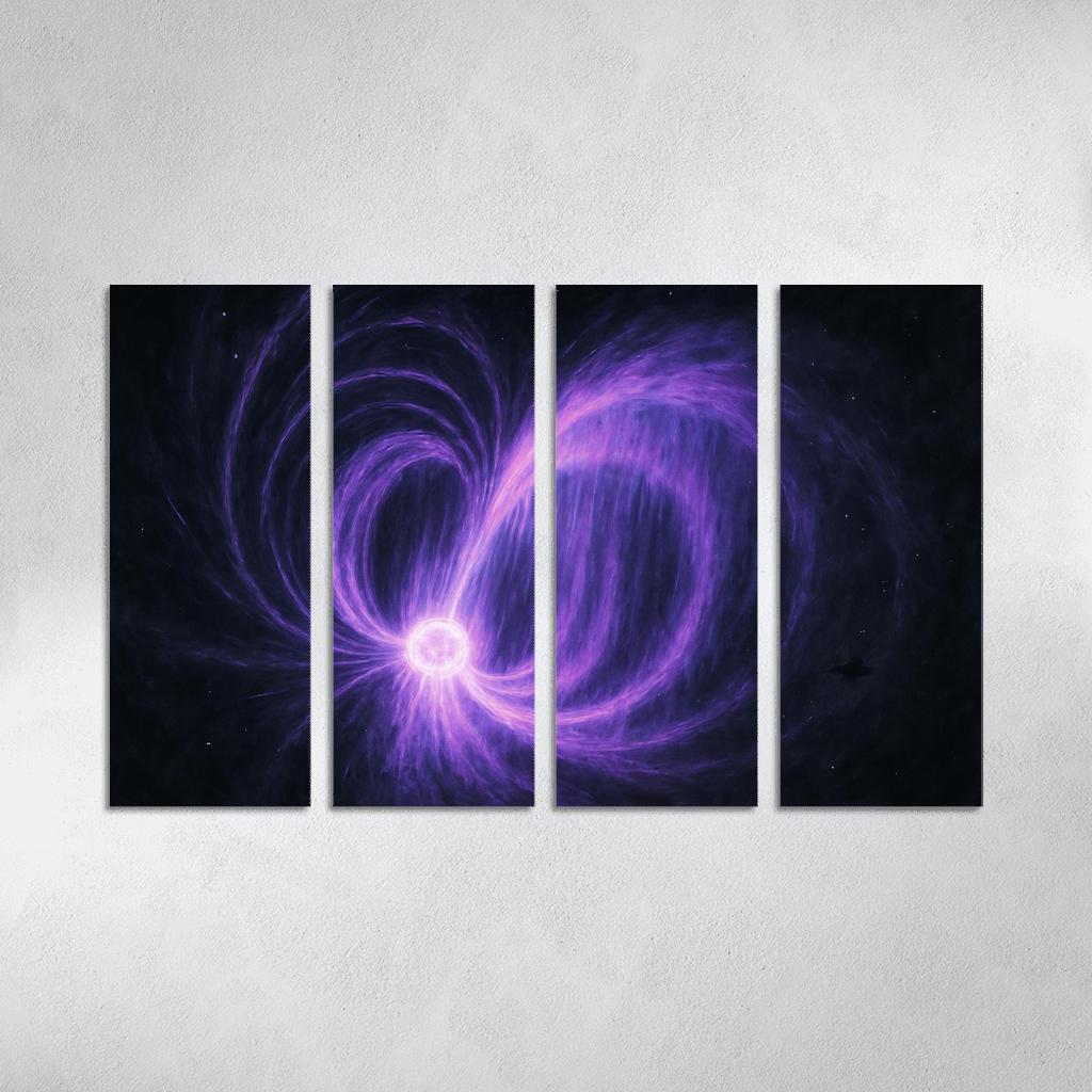 Neutrino Aurora Of A Magnetar one-piece frames