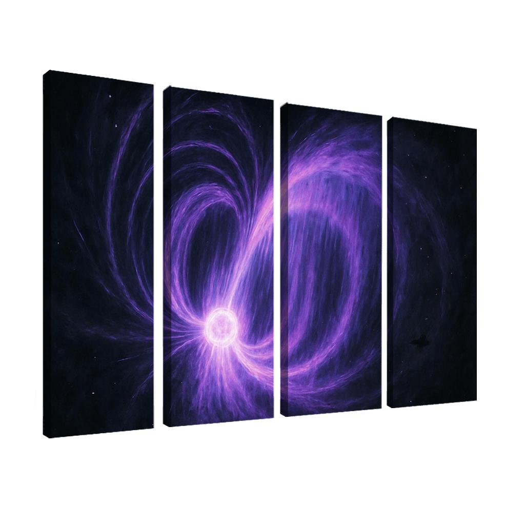 Neutrino Aurora Of A Magnetar one-piece frames