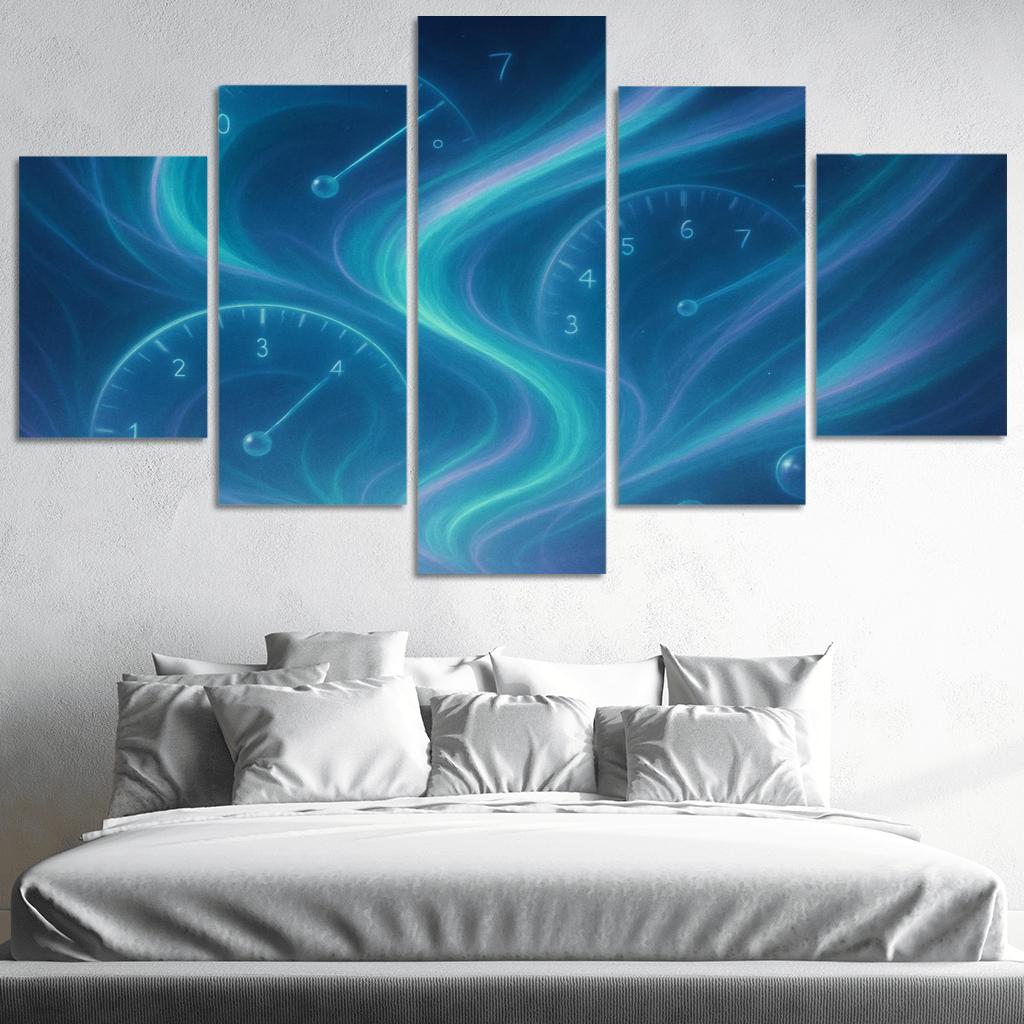 Aurora Of Inner Metrics premium artwork frames