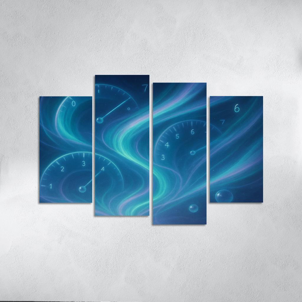 Aurora Of Inner Metrics premium artwork frames