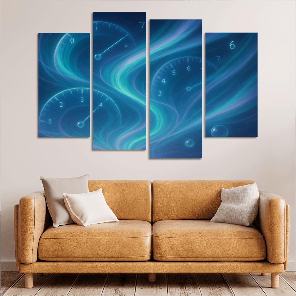 Aurora Of Inner Metrics premium artwork frames