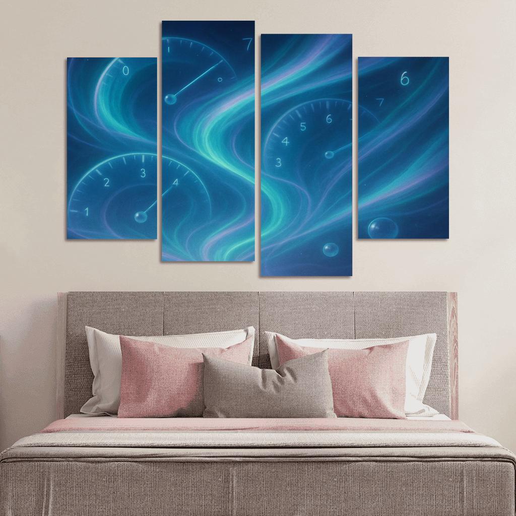 Aurora Of Inner Metrics premium artwork frames