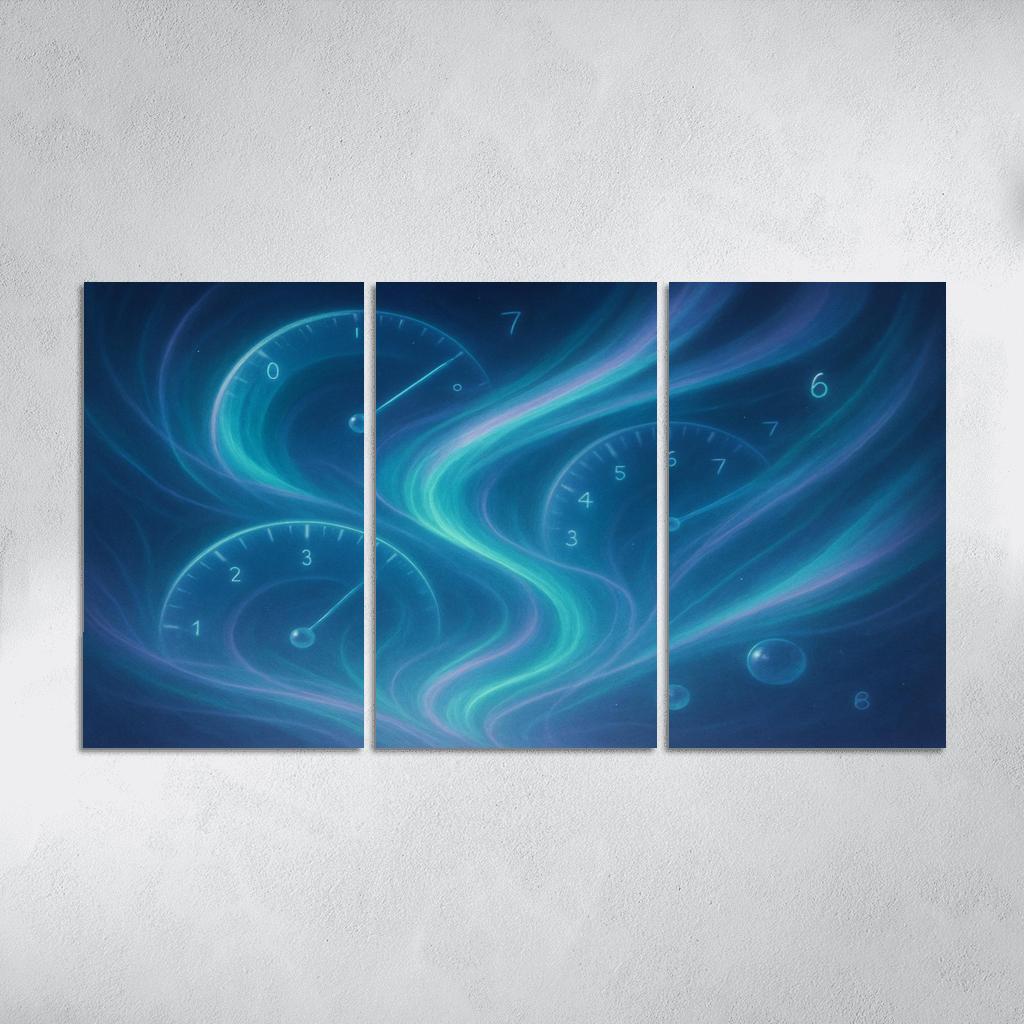 Aurora Of Inner Metrics premium artwork frames