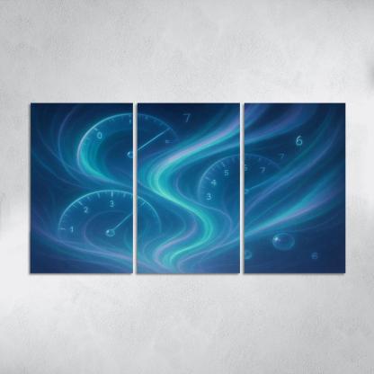 Aurora Of Inner Metrics premium artwork frames