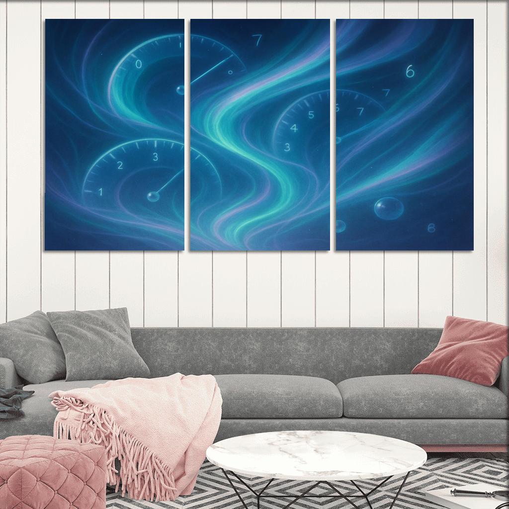 Aurora Of Inner Metrics premium artwork frames