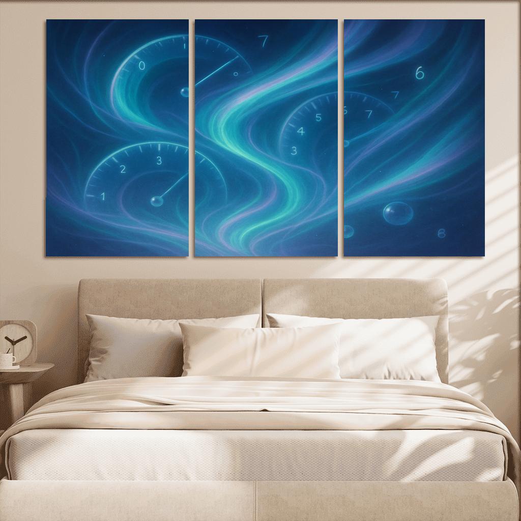Aurora Of Inner Metrics premium artwork frames