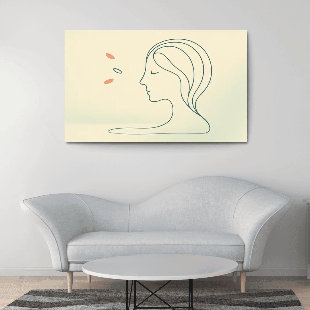 Whispering Contours wall decor