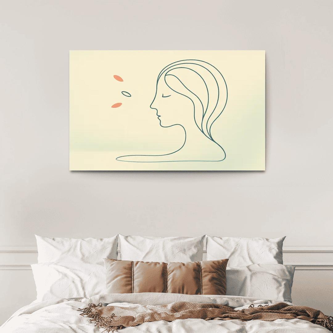 Whispering Contours wall decor