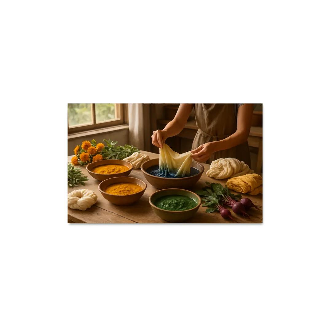 Natural Dyeing Techniques With Plant Extracts premium artwork frames