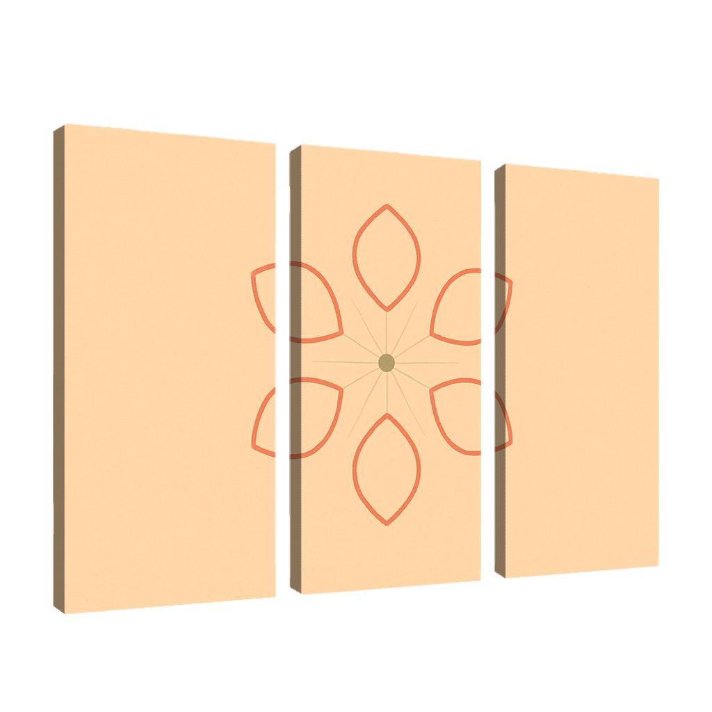 Petal Orbit oil paintings frame