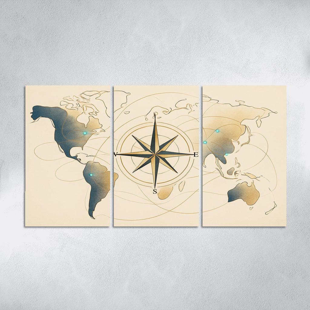 Celestial Compass Journey one-piece frames