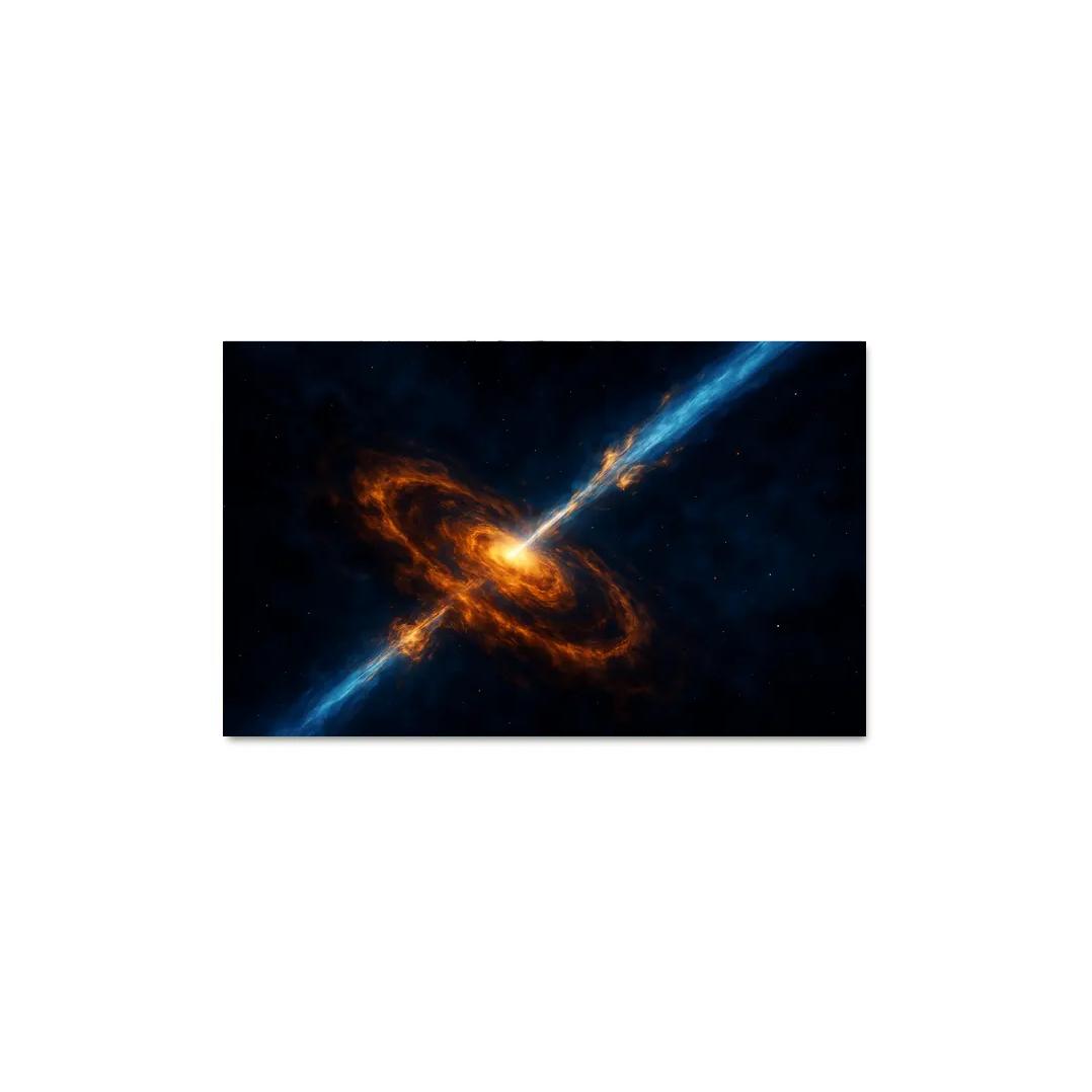 Whispering Jets Of A Microquasar oil paintings frame